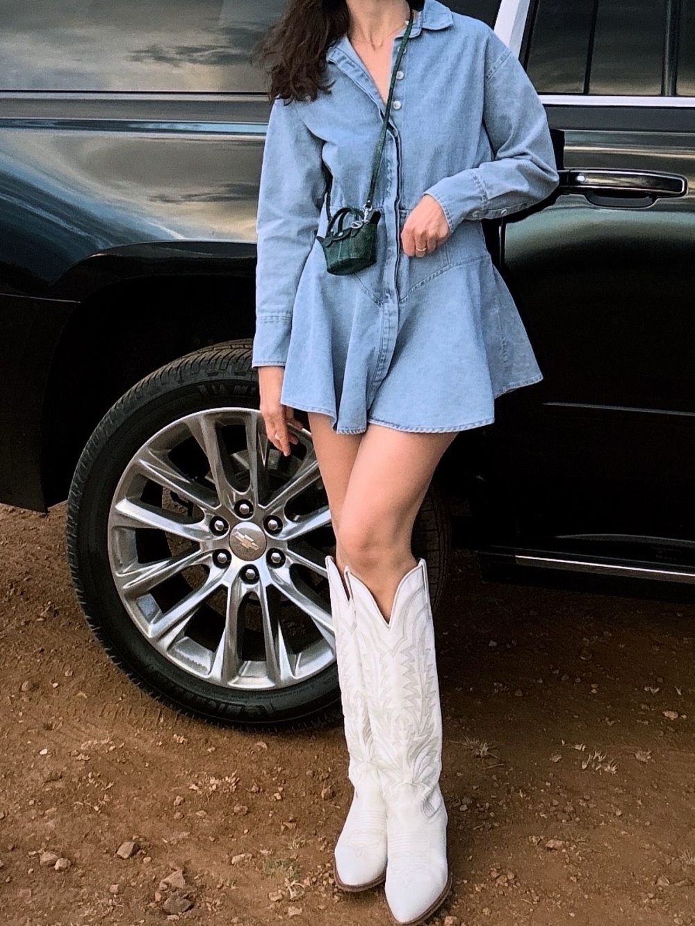 Møn Renn denim shirt dress